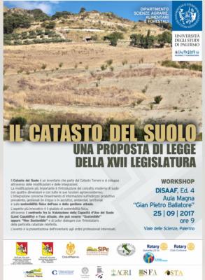 Seminario sul Catasto dei suoli